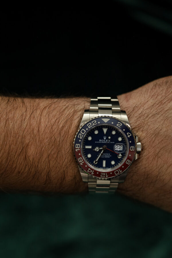 Rolex GMT Master II White Gold