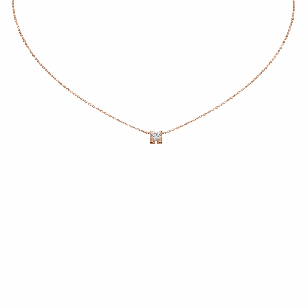Cartier Diamond Solitaire Pendant