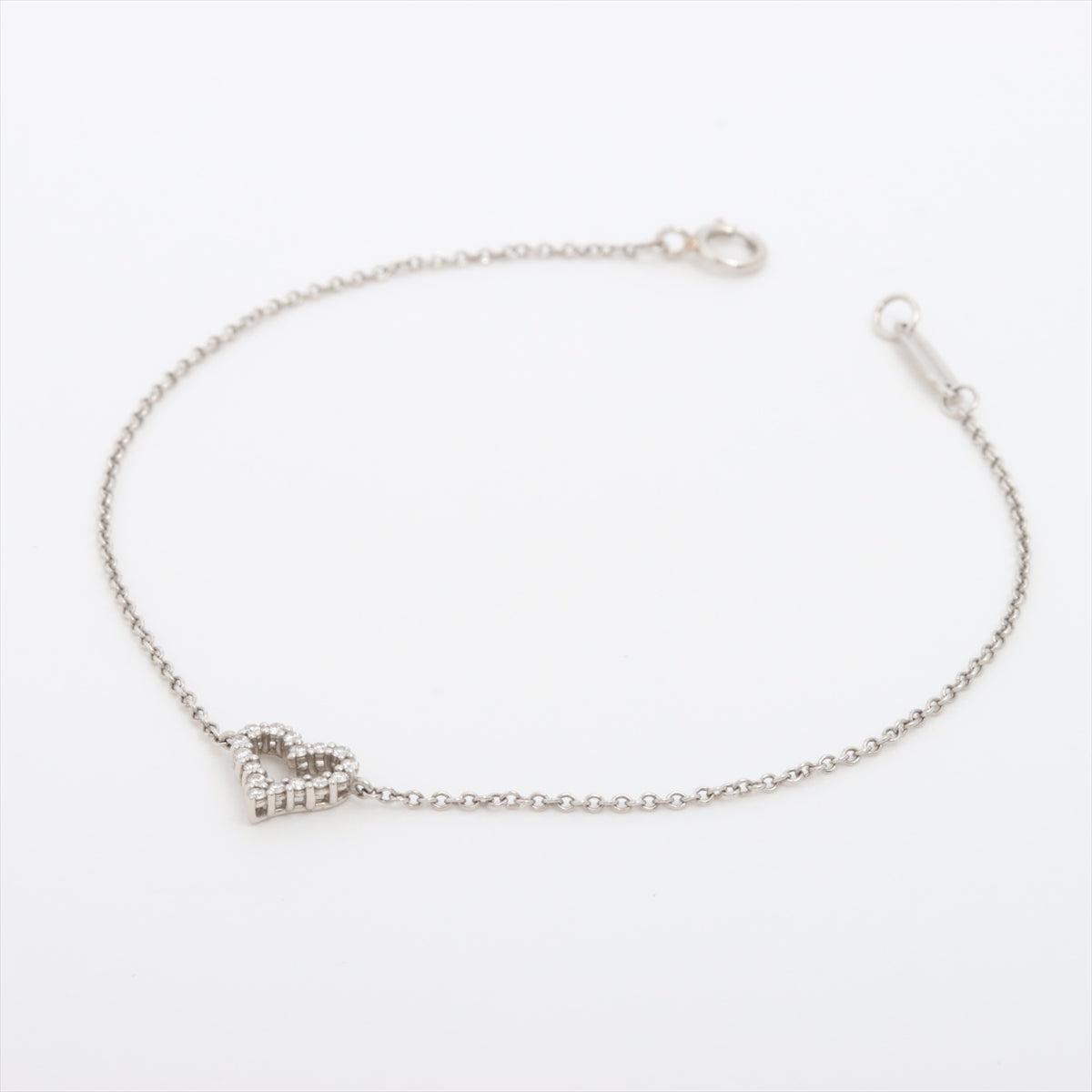 Tiffany & Co. Sentimental Heart Mini Diamond Bracelet