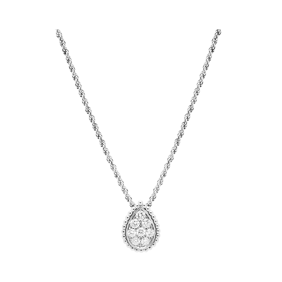Boucheron Serpent Bohème Small Diamond Pendant Necklace