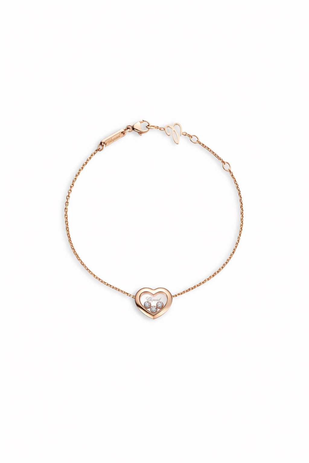 Chopard Happy Hearts Diamond Gold Bracelet