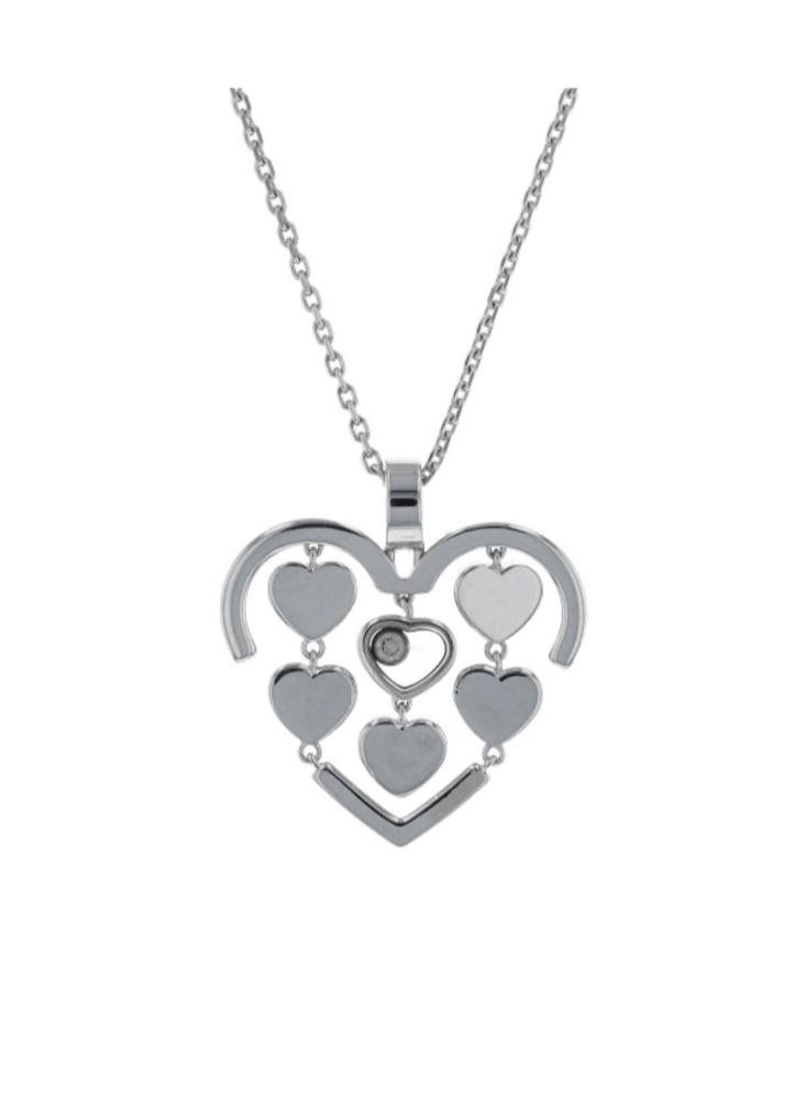 Chopard Happy Amore Diamond And Gold Necklace